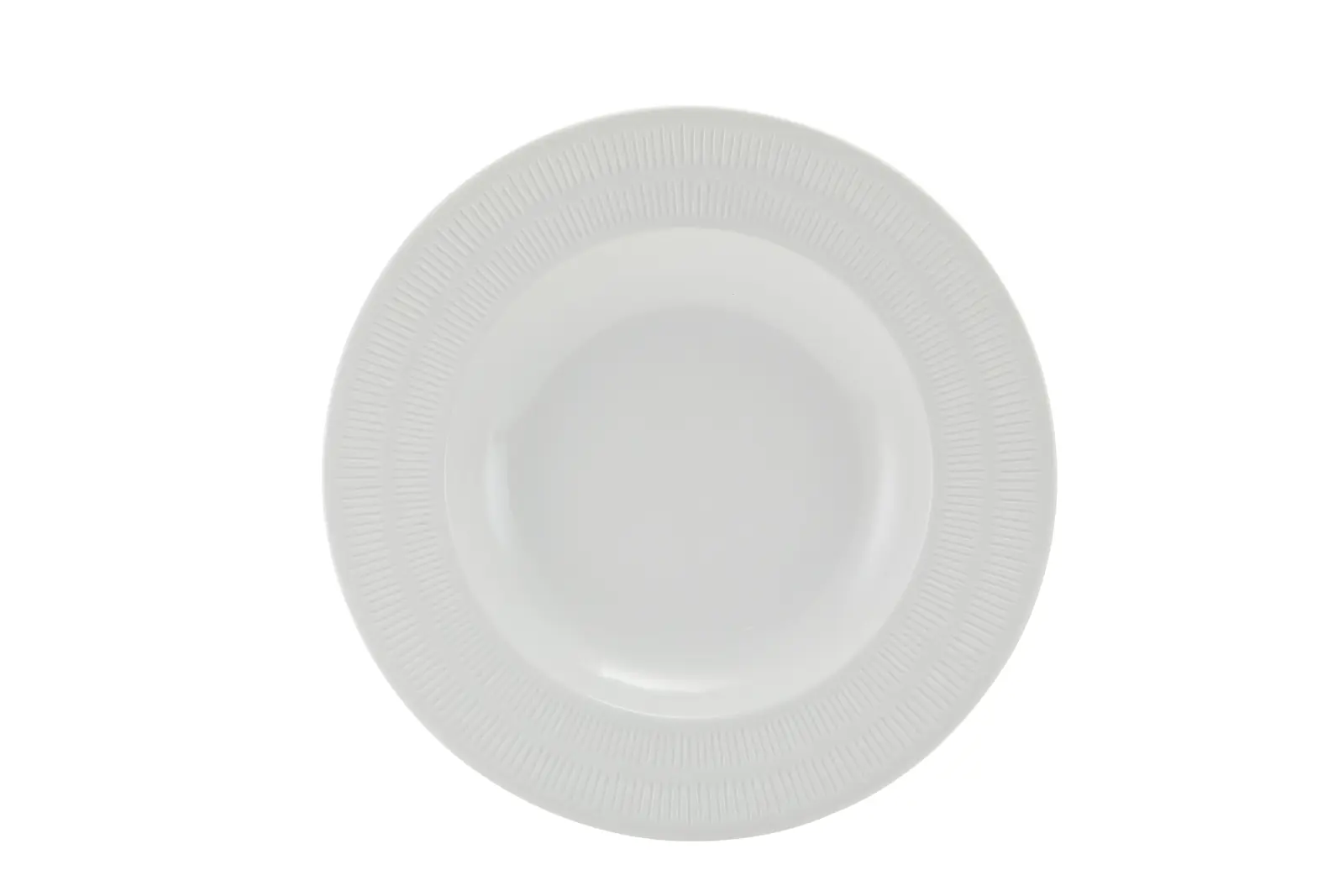 Incise Porcelain Solara Winged Pasta Bowl 28.5cm