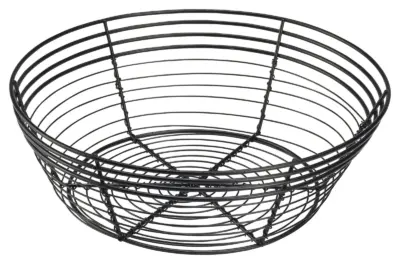 Wire Basket  Round 25.5 x 8cm