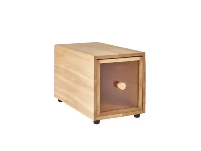 GenWare FSC 100% Hevea Wood Bread Box GN 1/3