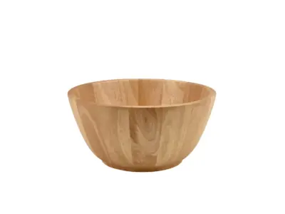 GenWare FSC 100% Hevea Wood Bowl 25Dia x 12cm