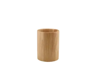 GenWare FSC 100% Hevea Wood Cutlery Cylinder