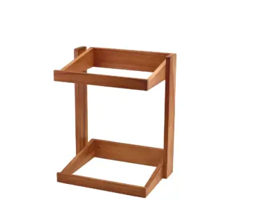 GenWare Acacia Wood Crate Stand