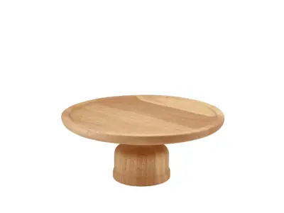 GenWare FSC 100% Hevea Wood Cake Stand