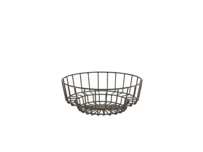GenWare Black Deco Display Basket 25 x 10cm