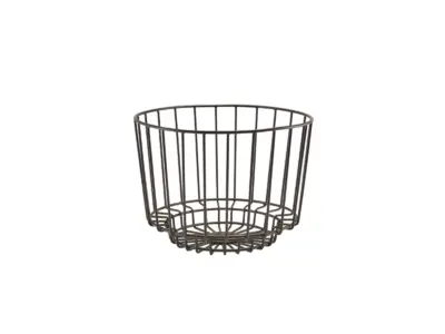 GenWare Black Deco Display Basket 25 x 18cm