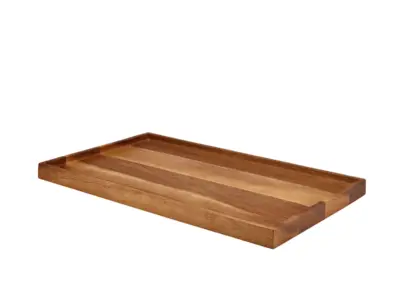 GenWare Acacia Wood Display Tray GN 1/1