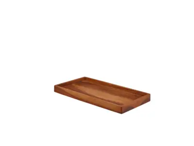GenWare Acacia Wood Display Tray GN 1/3