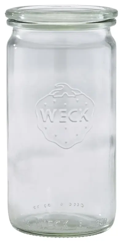 WECK Cylindrical Jar 34cl/ 12oz 6cm (Dia)