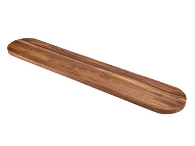 GenWare Acacia Wood Plinth 120 x 22cm