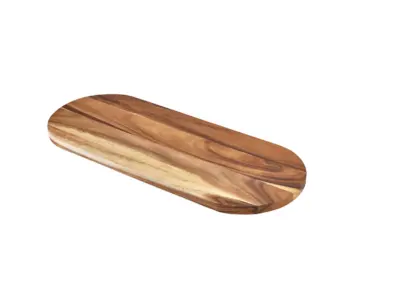 GenWare Acacia Wood Plinth 80 x 32cm