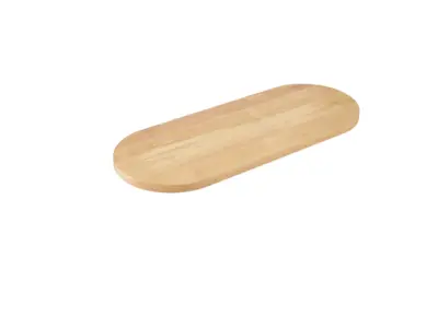 GenWare FSC 100% Hevea Wood Plinth 80 x 32cm
