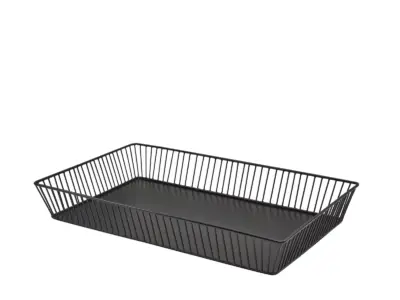 GenWare Black Wire Display Basket GN 1/1