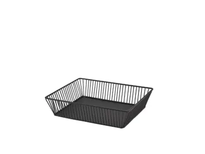 GenWare Black Wire Display Basket GN 1/2