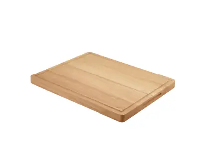 Genware FSC 100% Hevea Wood Serving Board GN 1/2