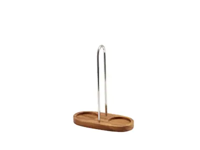 GenWare Acacia Wood Salt & Pepper Grinder Stand