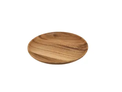 Acacia Wood Serving Plate 26cm