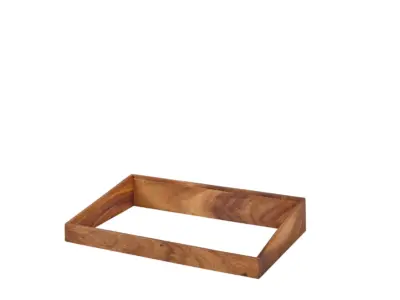 GenWare Acacia Wood Slanted Stand GN 1/1