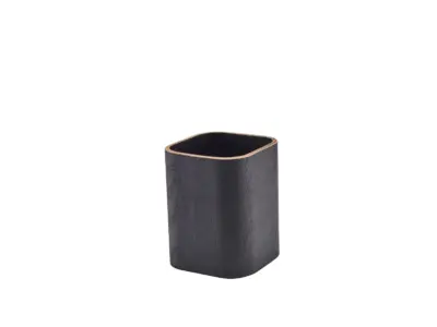 GenWare Black Wood Veneer Cutlery Holder