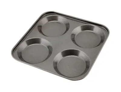 Carbon Steel Non-Stick 4 Cup York. Pudd Tray