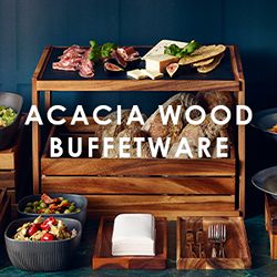 Acacia Wood Buffetware