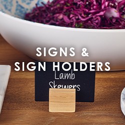 Signs & Sign Holders