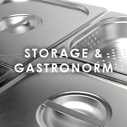 Storage & Gastronorm.